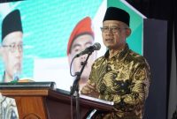 Ketua Umum Pimpinan Pusat (Ketum PP) Muhammadiyah Haedar Nashir. Foto: twitter.com/HaedarNs