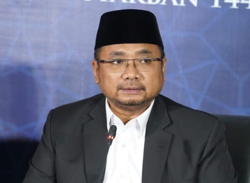 Menteri Agama (Menag) Yaqut Cholil Qoumas. Foto: Kemenag RI