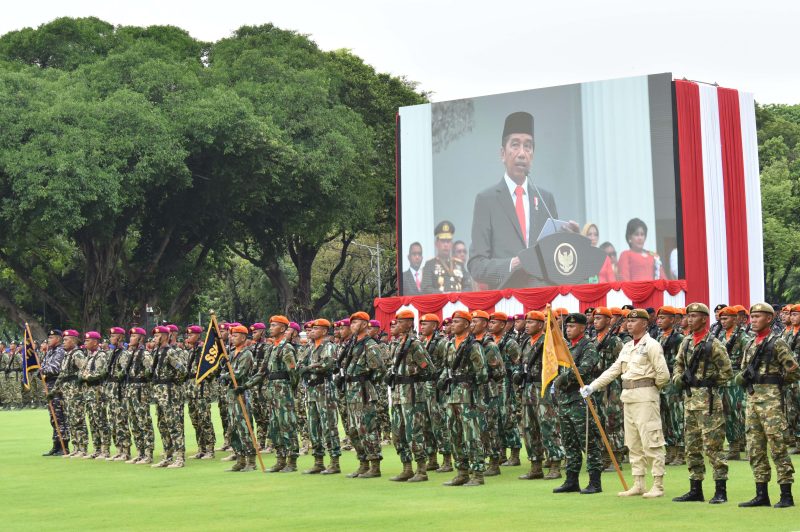 Ilustrasi TNI Polri. Foto: Sekretariat Kabinet