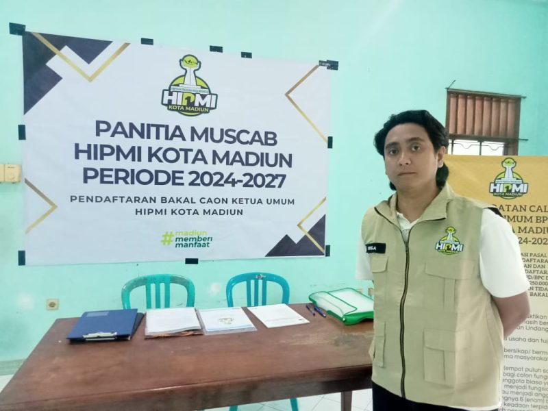 Derga Juanara Calon Ketua BPC Hipmi Kota Madiun periode 2024-2027. Foto: Neumedia.id/Nofika