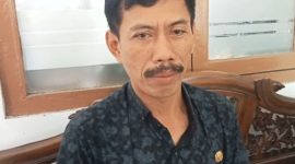 Camat Jiwan, Raswiyanto saat ditemui di kantor Kecamatan Jiwan, Kamis (1/8/2024).