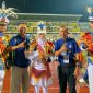 Marching Band Gita Taruna Angkasa dari SMAN 3 Taruna Angkasa Madiun sukses menjadi kampiun pada ajang internasional yang digelar di Malaysia.