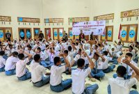 Sebanyak 76 calon Paskibraka Kabupaten Madiun menjalani masa karantina selama seminggu di gedung Kampung Pesilat.