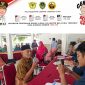 Dinsos salurkan bantuan sosial bersumber dari DBHCHT Kabupaten Madiun tahun 2024 di Kecamatan Geger, Selasa (3/9/2024) pagi.