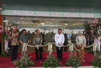 Seremonial peresmian RS Hermina Madiun, Rabu (11/9/2024) siang. 