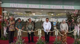 Seremonial peresmian RS Hermina Madiun, Rabu (11/9/2024) siang. 