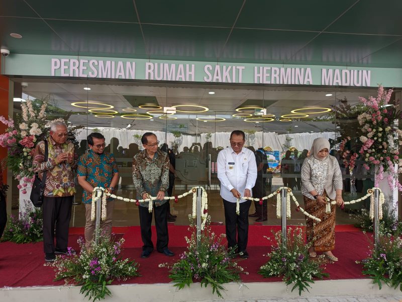 Seremonial peresmian RS Hermina Madiun, Rabu (11/9/2024) siang. 