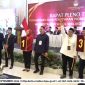 Tangkapan layar live streaming KPU Kota Madiun, Senin (23/9/2024) malam.